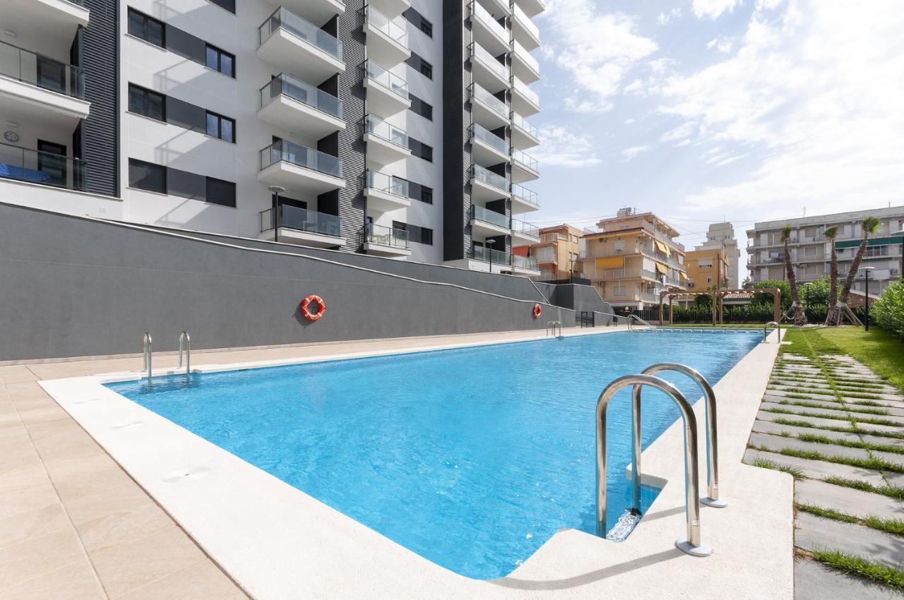 Ag Residencial El Alamo Apartment Playa de Gandia Bagian luar foto